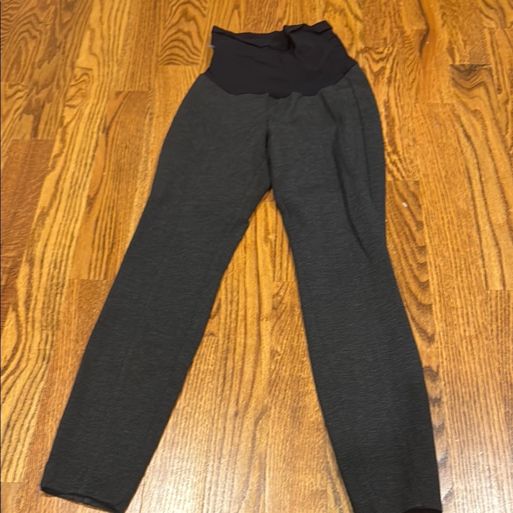 Motherhood Maternity Gray Straight Leg Pants